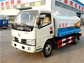热销推荐-东风5方侧装挂桶式垃圾车