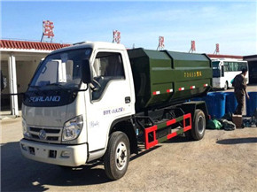 热销推荐-福田5方挂桶式垃圾车