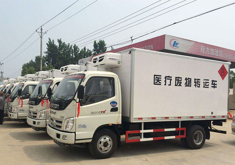 福田奥铃T3医疗废物转运车(JHW5030XYY)