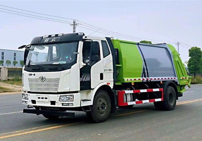 压缩式垃圾车有哪几部分构成?